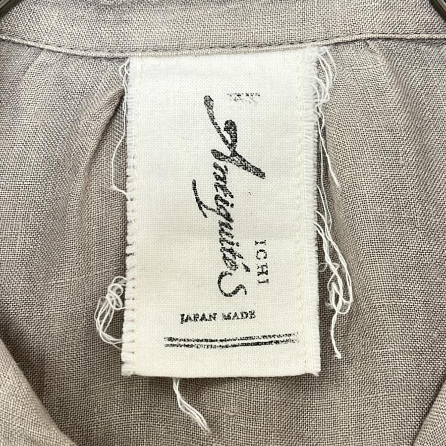 ICHI Antiquites / イチアンティークス リネン プルオーバー シャツ