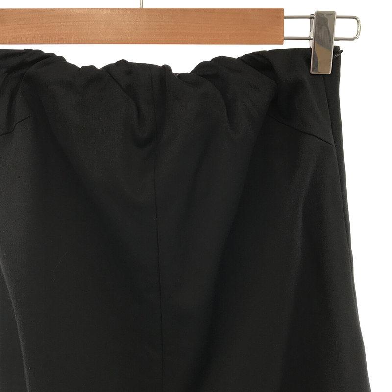 美品】 BAUME / ボーメ | バックギャザー ロングスカート 36 ブラック 