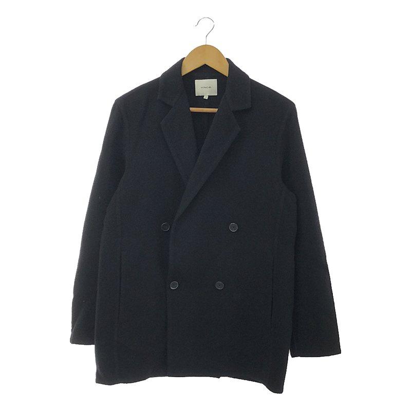 Vince / ヴィンス | ウール ダブルブレスト ジャケット S ブラック  