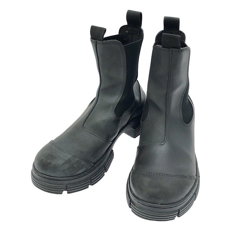 GANNI（ガニー） | RUBBY HEELED CITY BOOTS ラバーブーツ | 39