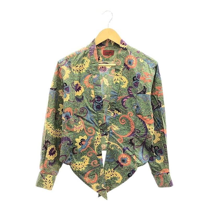 KENZO（ケンゾー） | ペイズリー 総柄 コットン シャツ | M | マルチ
