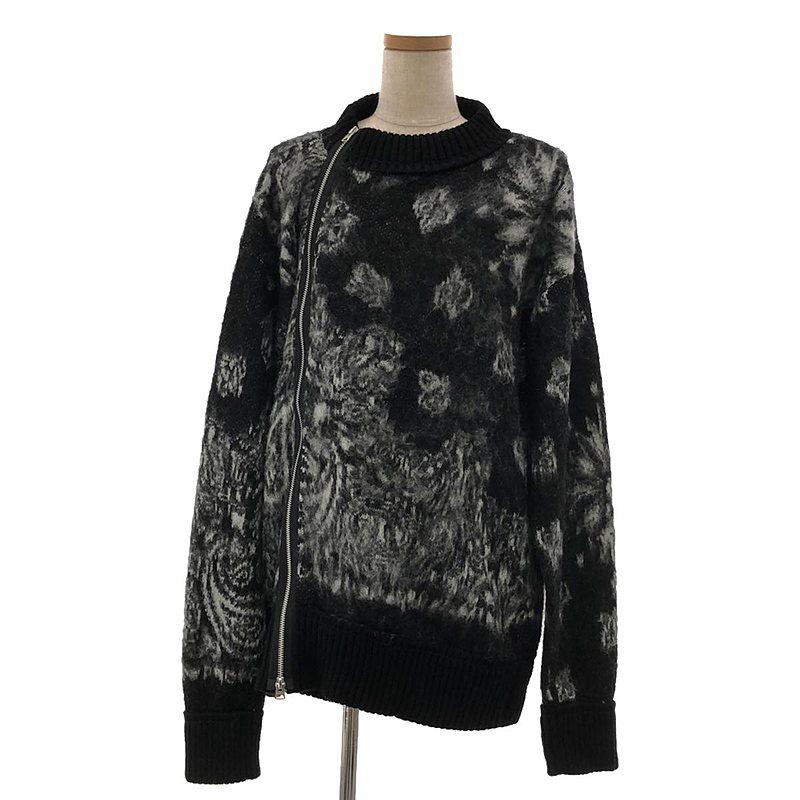 sacai 【美品】 / サカイ | Bandana Jacquard knit ジャガード モヘヤ 
