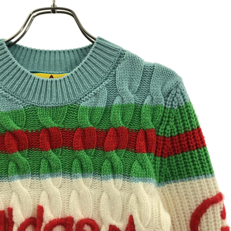 GUCCI（グッチ） × adidas / アディダス ウール モヘア ロゴ刺しゅう