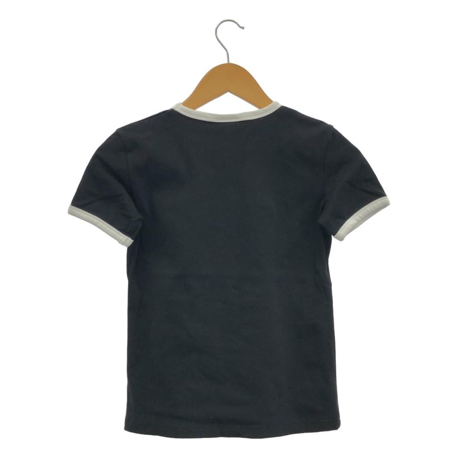 COURREGES / クレージュ ワンポイントロゴ クルーネック Tシャツ