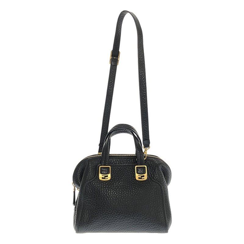 FENDI / フェンディ | 2way カメレオン レザー ショルダーバッグ FENDI / フェンディ | 2way カメレオン レザー ショルダーバッグ