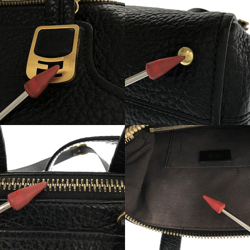 FENDI / フェンディ | 2way カメレオン レザー ショルダーバッグ FENDI / フェンディ | 2way カメレオン レザー ショルダーバッグ