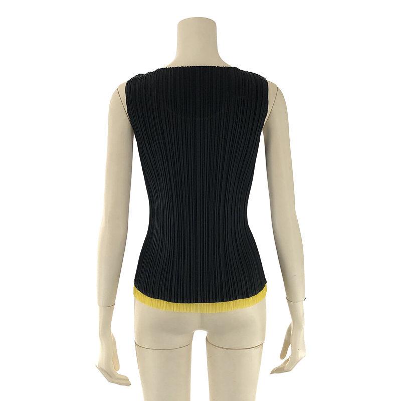 美品】 PLEATS PLEASE ISSEY MIYAKE | ステッチワーク レース切替 バイ 