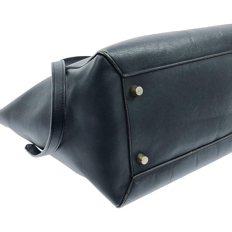 CELINE / セリーヌ | 2Way レザー スモール ベルト トート