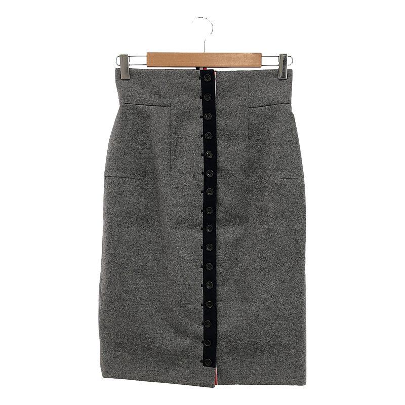 THOM BROWNE 【美品】 / トムブラウン | ウール メルトン ボタン 