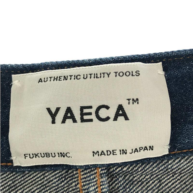 ギフ_包装】【ギフ_包装】ヤエカ yaeca ワイドテーパード 32 デニム