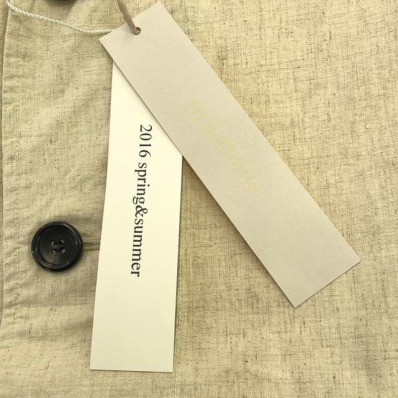 新品】 prasthana / プラスターナ | C/L atelier coat M ベージュ