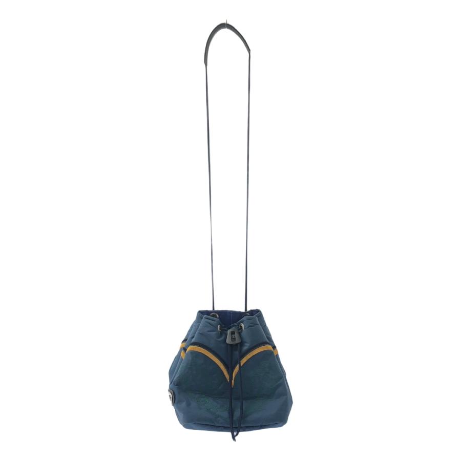【美品】  TOGA / トーガ | 2019AW | ×OUTDOOR PRODUCTS / アウトドアプロダクツ ドローストリングバッグ | ブルー | レディース TOGA（トーガ） 【美品】 | 2019AW | ×OUTDOOR PRODUCTS / アウトドア