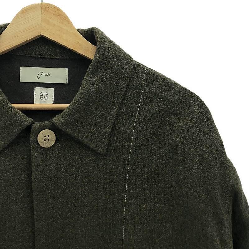 【美品】  amachi. / アマチ | 2022AW | × Elise Gettliffe / Collection 011 Vertical Concept  / ツイード ジャケット | 4 | オリーブ | メンズ 美品】 amachi. / アマチ | 2022AW × Elise Gettliffe Collection 011