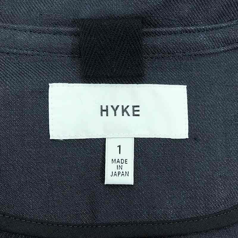 【HYKE】伊勢丹別注LINEN MILITARY COAT ロング　マキシ丈 MILITARY COAT | HYKE (Women)/ハイク | 三越伊勢丹