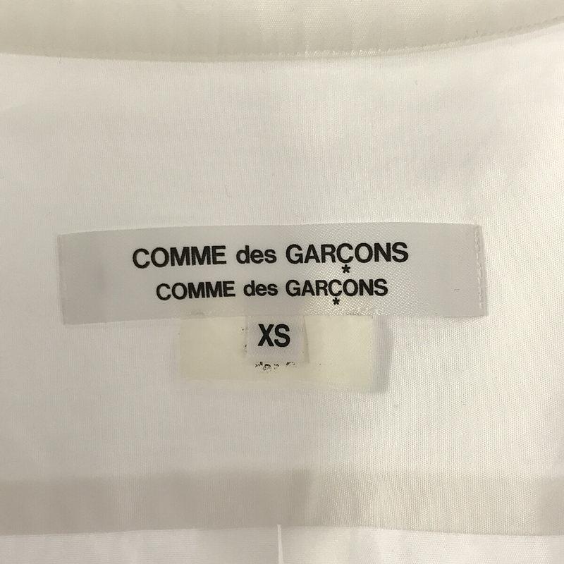 COMME des GARCONS COMME des GARCONS / コムコム | 2019SS | コットン  丸襟 変形ポケット シャツ | XS | ホワイト | レディース｜kldclothing｜05