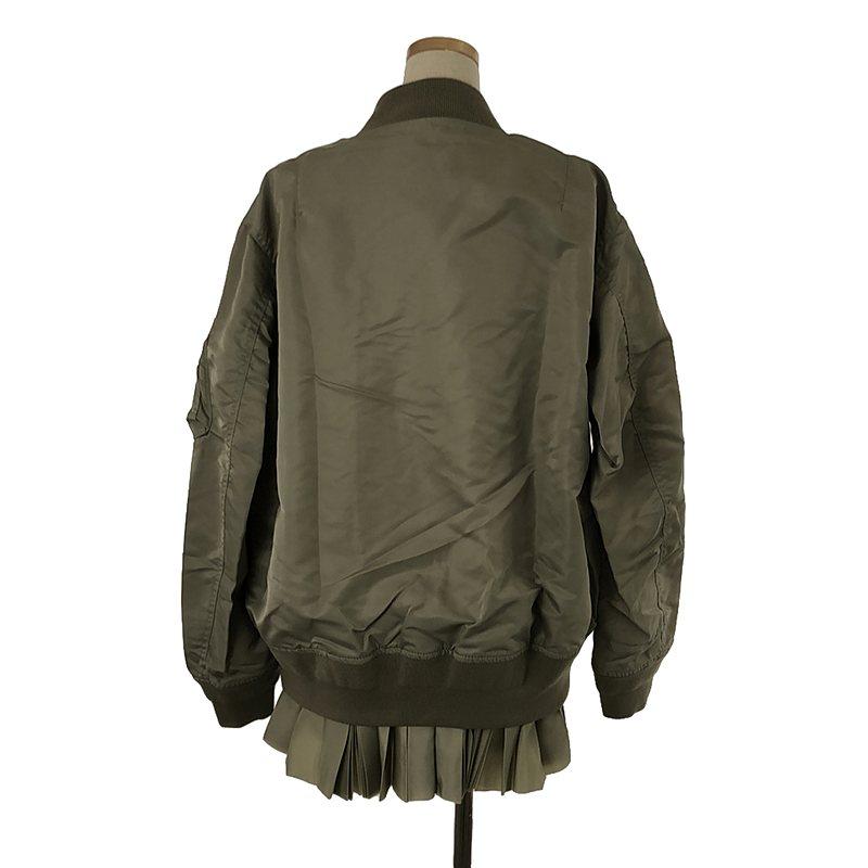 【美品】  sacai / サカイ | 2023SS | Nylon Twill Blouson ジャケット | 2 | ライトカーキ | レディース｜kldclothing｜05