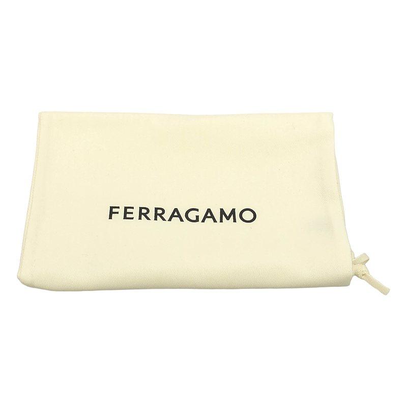 【美品】  FERRAGAMO / フェラガモ | VIVA ヴィヴァ リボン フラット バレエシューズ | 4 1/2 | シルバー | レディース 美品】 FERRAGAMO / フェラガモ | VIVA ヴィヴァ リボン フラット