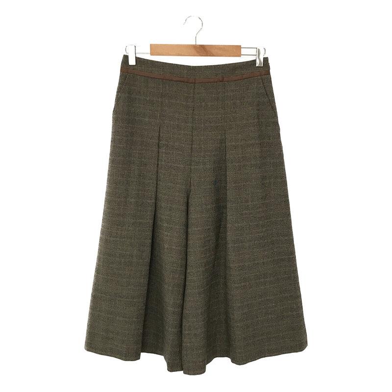 モラビト ワイドパンツ CAMBIO(カンビオ)】Accordion Jacquard Denim Wide Straight