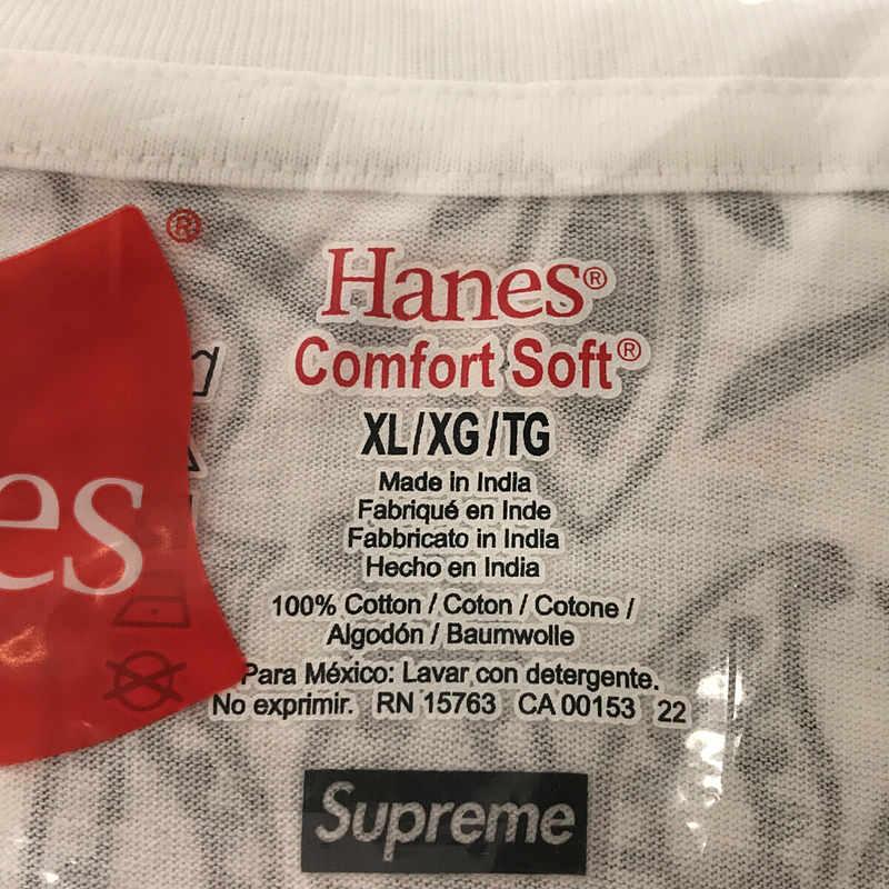 【新品】  SUPREME / シュプリーム | 2022AW × Hanes Bandana Tagless Tees (2Pack) WHT バンダナ パック Tシャツ 2枚入り タグ・ステッカー有 | XLarge | Whi｜kldclothing｜03