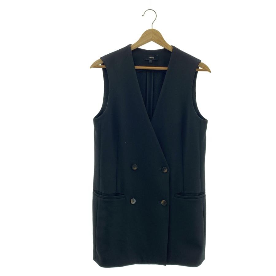 theory / セオリー ADMIRAL CREPE SEAM VT ダブル ジレ ベスト : KLD 