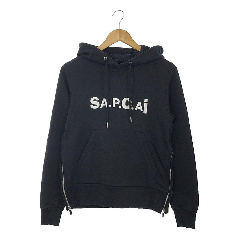 sacai / サカイ | × A.P.C TAIYO HOODIE サイドジップパーカ XXS  