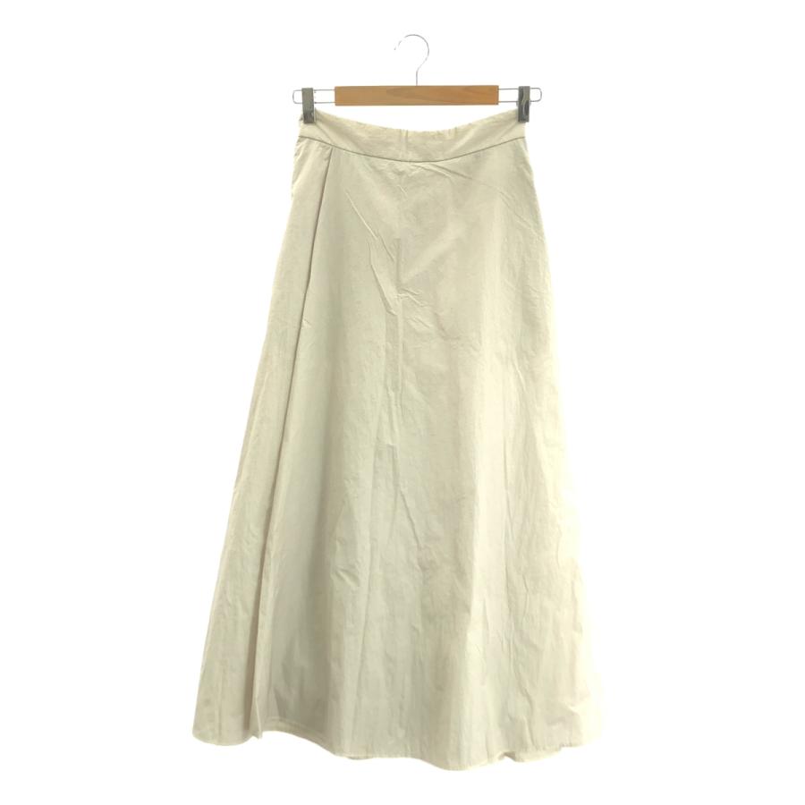 ATON / エイトン HAND DYED NYLON FLARED SKIRT ハンドダイ ナイロン