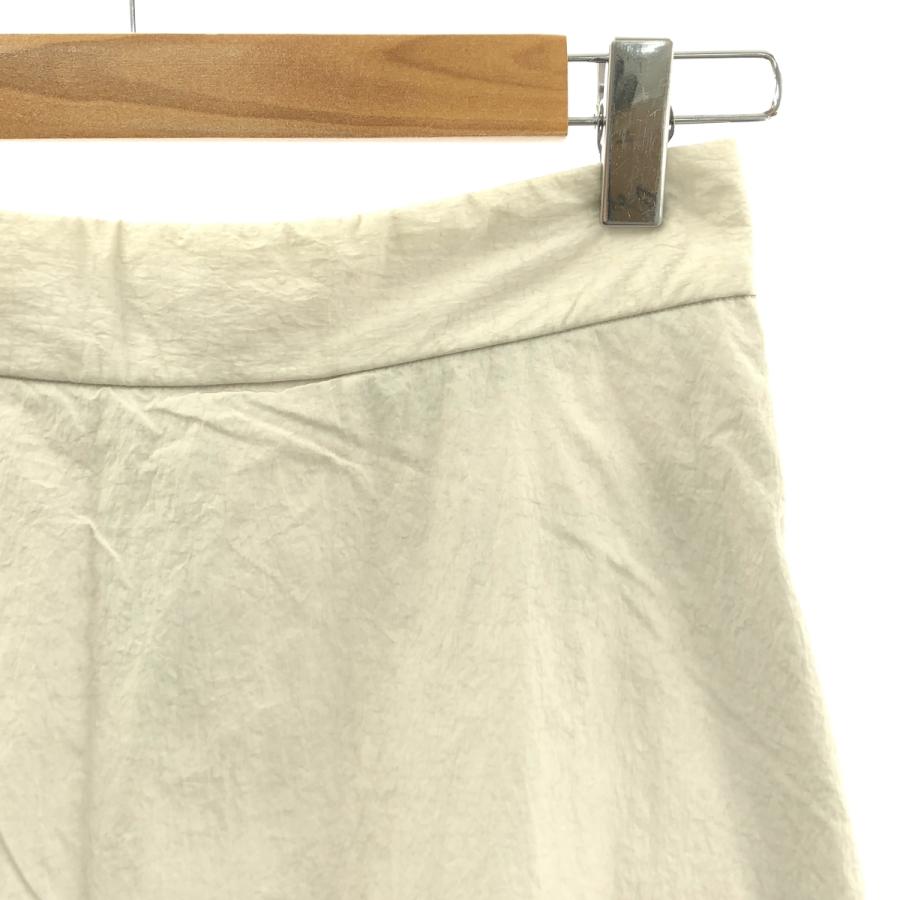 ATON / エイトン HAND DYED NYLON FLARED SKIRT ハンドダイ ナイロン