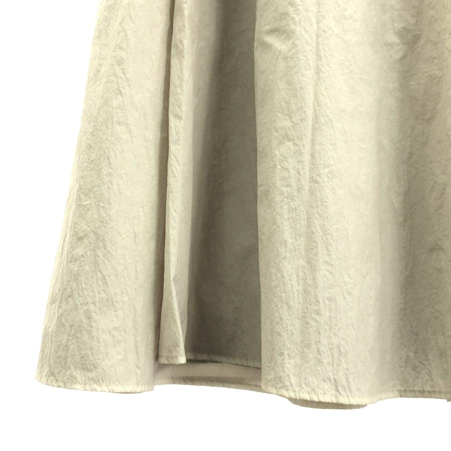 ATON / エイトン HAND DYED NYLON FLARED SKIRT ハンドダイ ナイロン