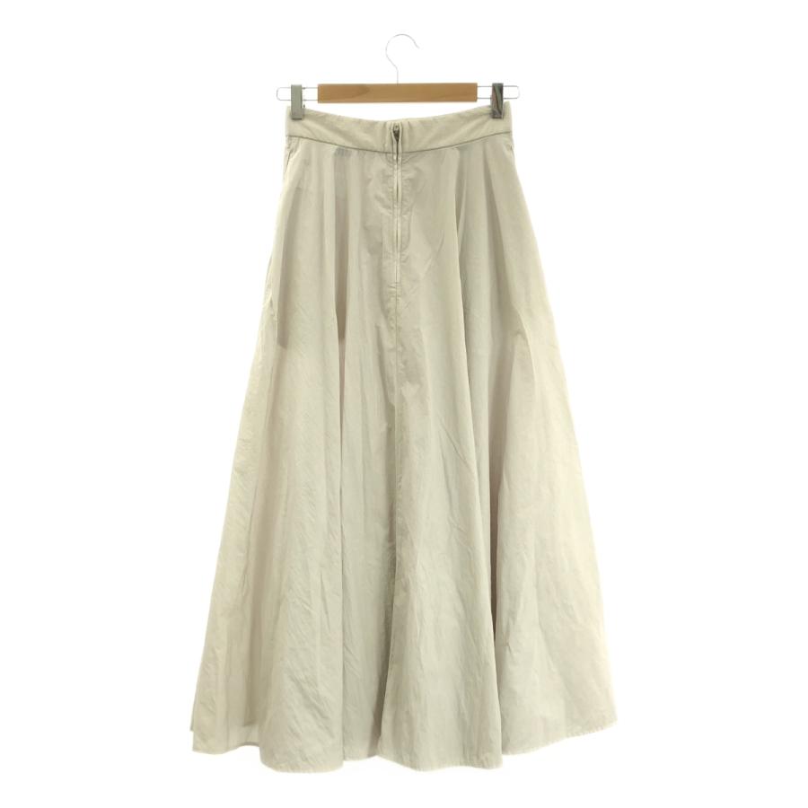 ATON / エイトン HAND DYED NYLON FLARED SKIRT ハンドダイ ナイロン