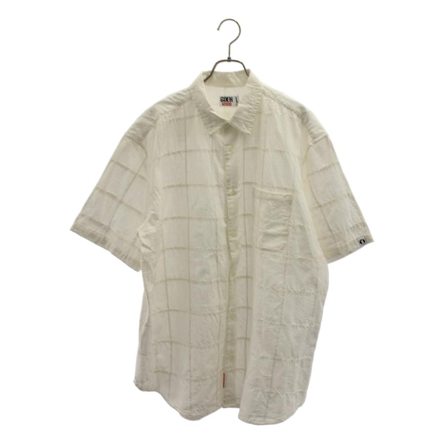 GOODENOUGH パッチワーク Tシャツ　メンズM バックロゴ入り Supreme（シュプリーム） × GOODENOUGH / グッドイナフ バックロゴ