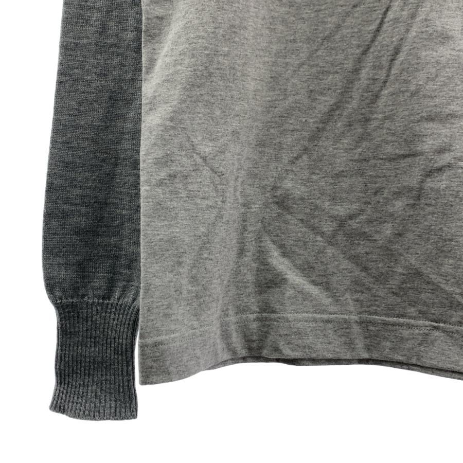 sacai / サカイ ノルディック柄 刺しゅう ニットドッキング ロングスリーブTシャツ | sacai | 02