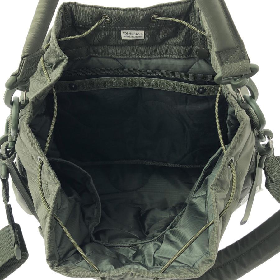 【美品】  HYKE / ハイク | 2022AW | ×PORTER / ポーター 2WAY TOOL BAG LARGE TEFOX ツール バッグ ラージ | オリーブ | メンズ HYKE（ハイク） 【美品】 | 2022AW | ×PORTER / ポーター 2WAY TOOL