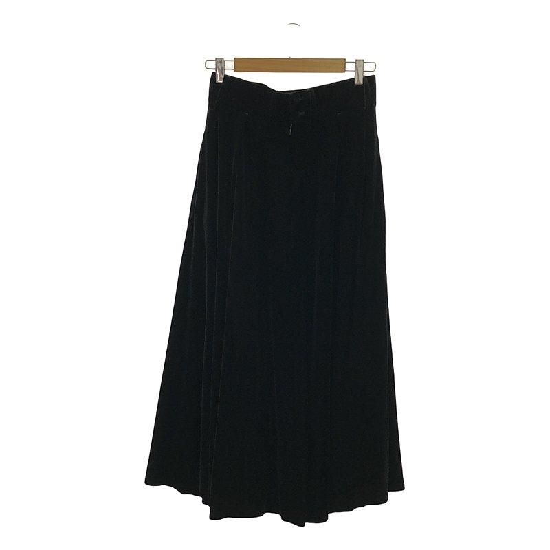 foufou / フーフー | 【THE DRESS #25】セットアップ velour button blouse / skirt ブラウス スカート | 1 | ブラック | レディース foufou / フーフー | 【THE DRESS #25】セットアップ velour