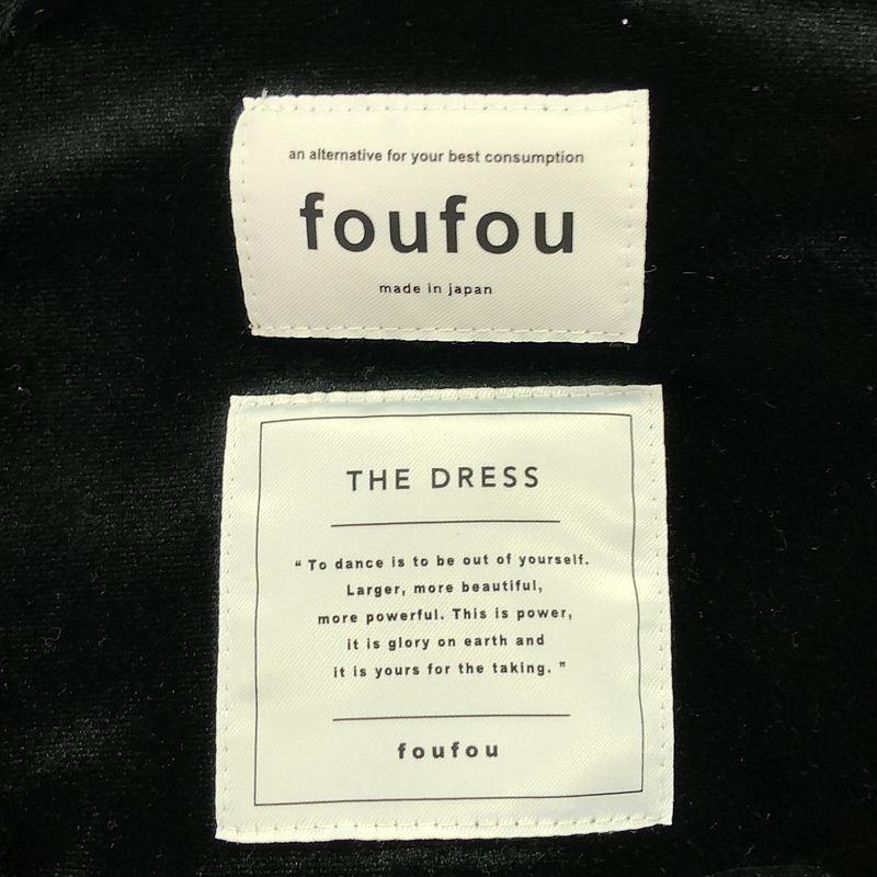 foufou / フーフー | 【THE DRESS #25】セットアップ velour button blouse / skirt ブラウス スカート | 1 | ブラック | レディース foufou / フーフー | 【THE DRESS #25】セットアップ velour