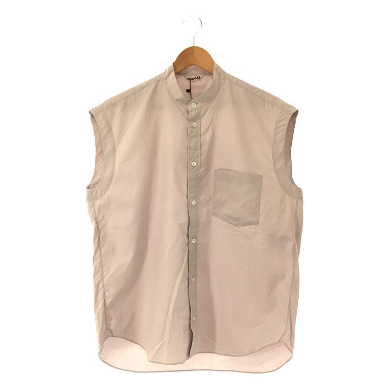 AURALEE / オーラリー | 2020SS | WASHED FINX TWILL SLEEVELESS
