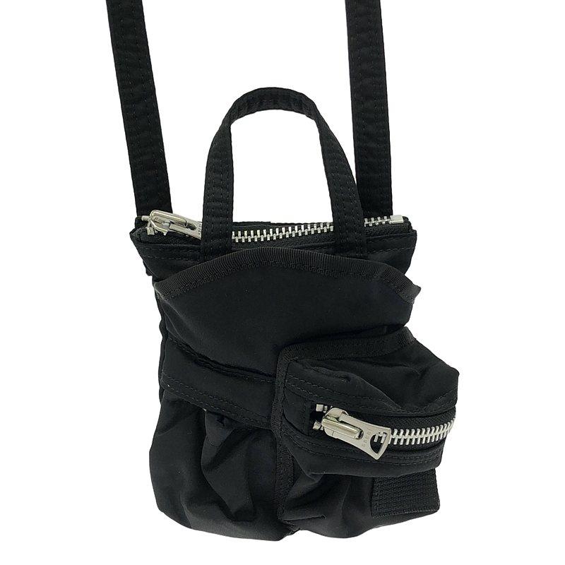 sacai / サカイ | 2020SS | ×PORTER pocket bag small ポーター ポケット ショルダーバッグ | ブラック | レディース sacai（サカイ） | 2020SS | ×PORTER pocket bag small ポーター