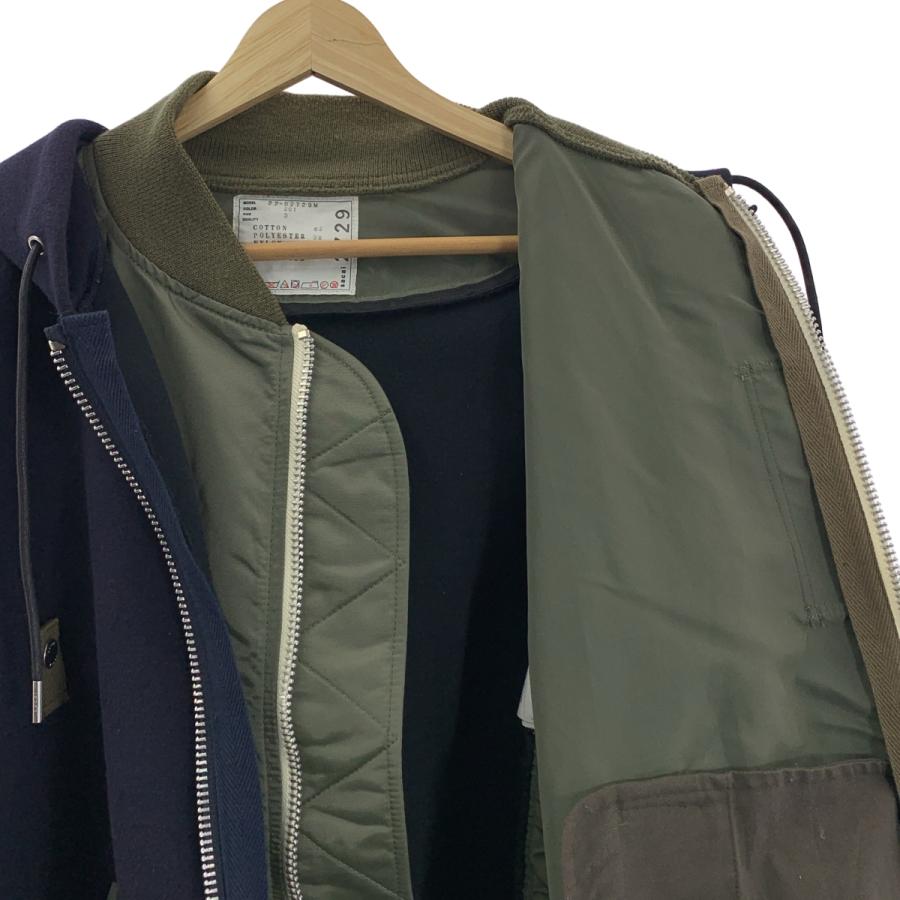 【sacai】定番MA-1 ドッキング トレーナー サイズ表記1(S) sacai】定番MA-1 ドッキング トレーナー サイズ表記1(S) - メルカリ