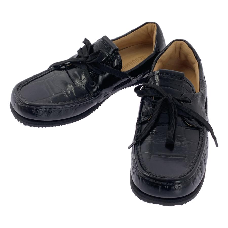 JACQUEMUS / ジャックムス Les Batto Loafers 型押し レースアップ 