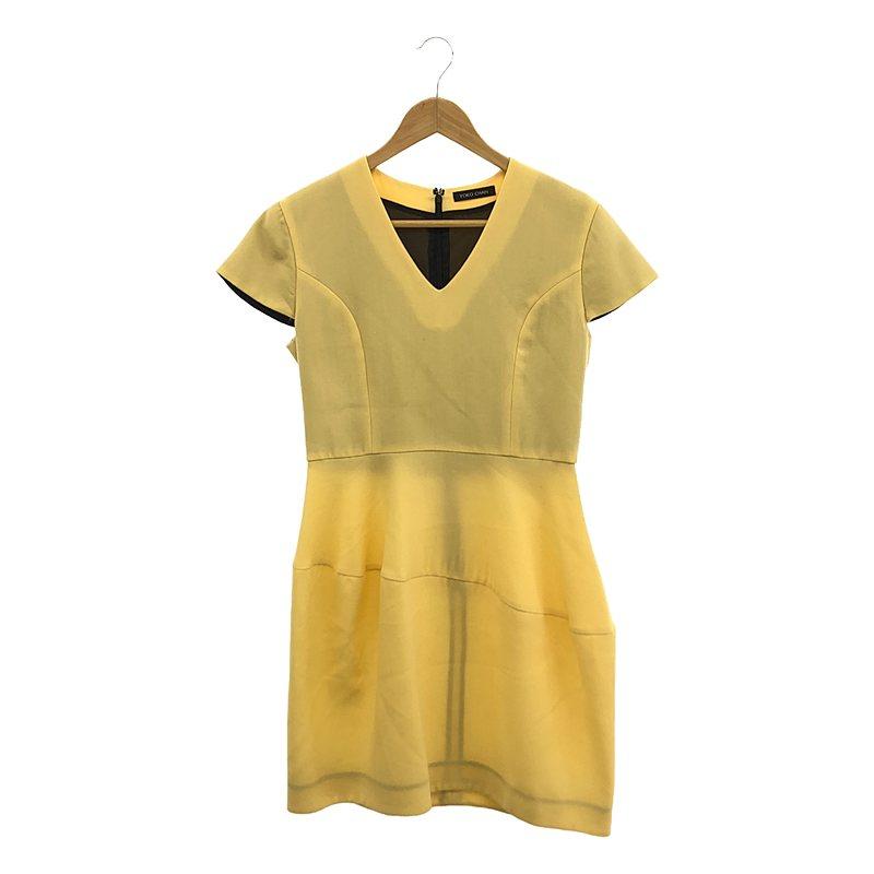 YOKO CHAN / ヨーコチャン | Cap-sleeve Balloon Dress ワンピース 