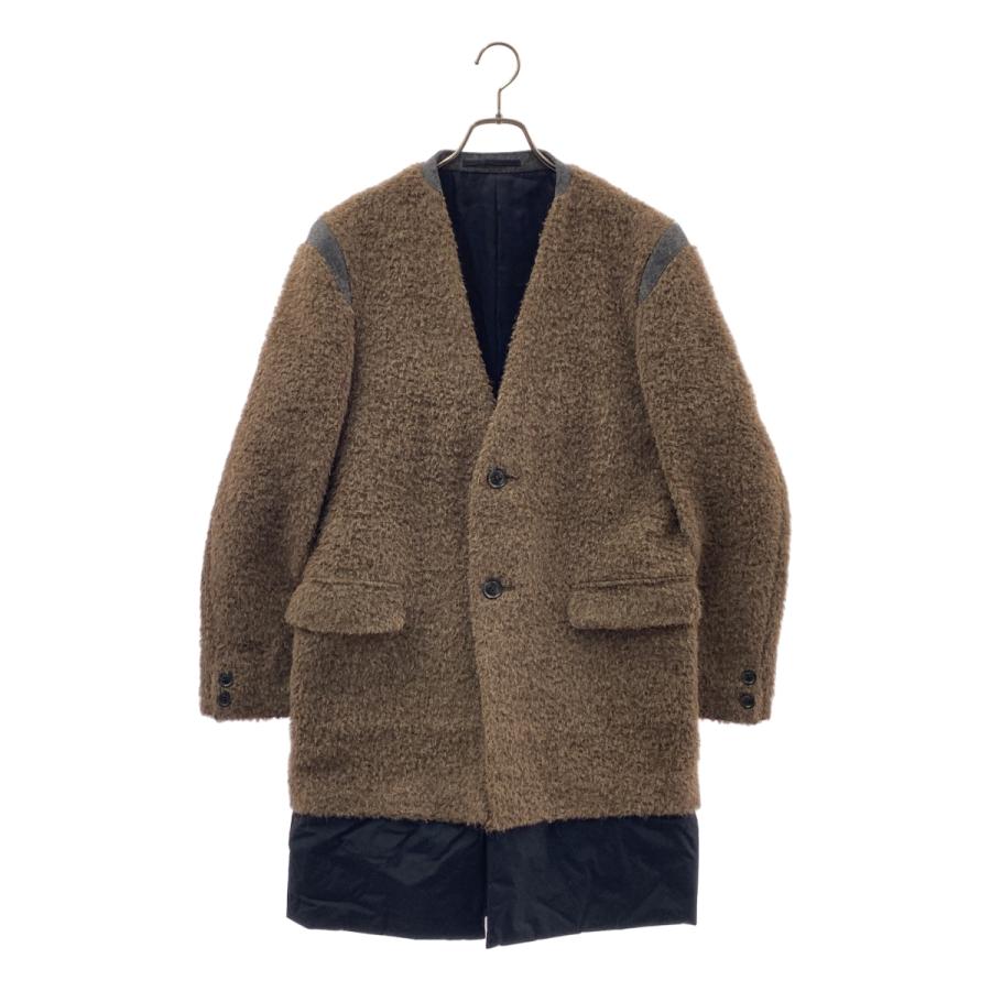 kolor（カラー） アルパカ シャギー 切替 ハイブリットコート : KLD