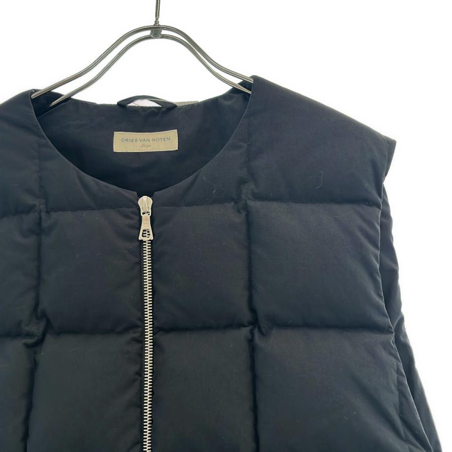 【美品】DRIES VAN NOTEN キルティングダウンロングベスト XS DRIES VAN NOTEN（ドリス ヴァン ノッテン） キルティング ダウン