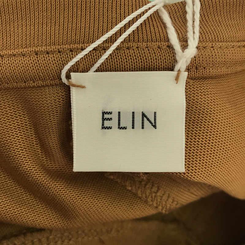【美品】  ELIN / エリン | Jersey mantle line dress ワンピース | 38 | キャメル | レディース｜kldclothing｜05