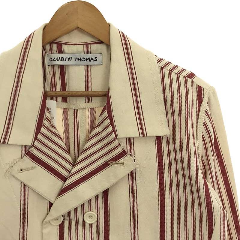美品】 OLUBIYI THOMAS / オルヴィトーマス | 2023SS double breasted