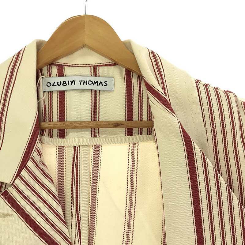美品】 OLUBIYI THOMAS / オルヴィトーマス | 2023SS double breasted