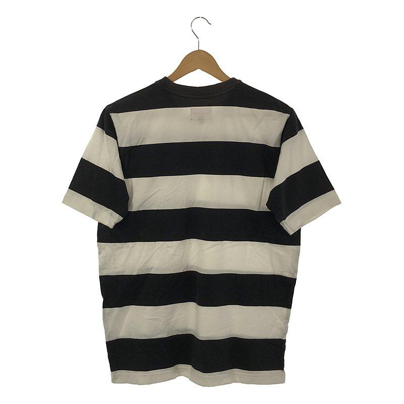 SUPREME / シュプリーム | Large Stripe Pocket Tee ラージストライプ ボーダー ポケットTシャツ | M | ホワイト / ブラック | メンズ｜kldclothing｜04