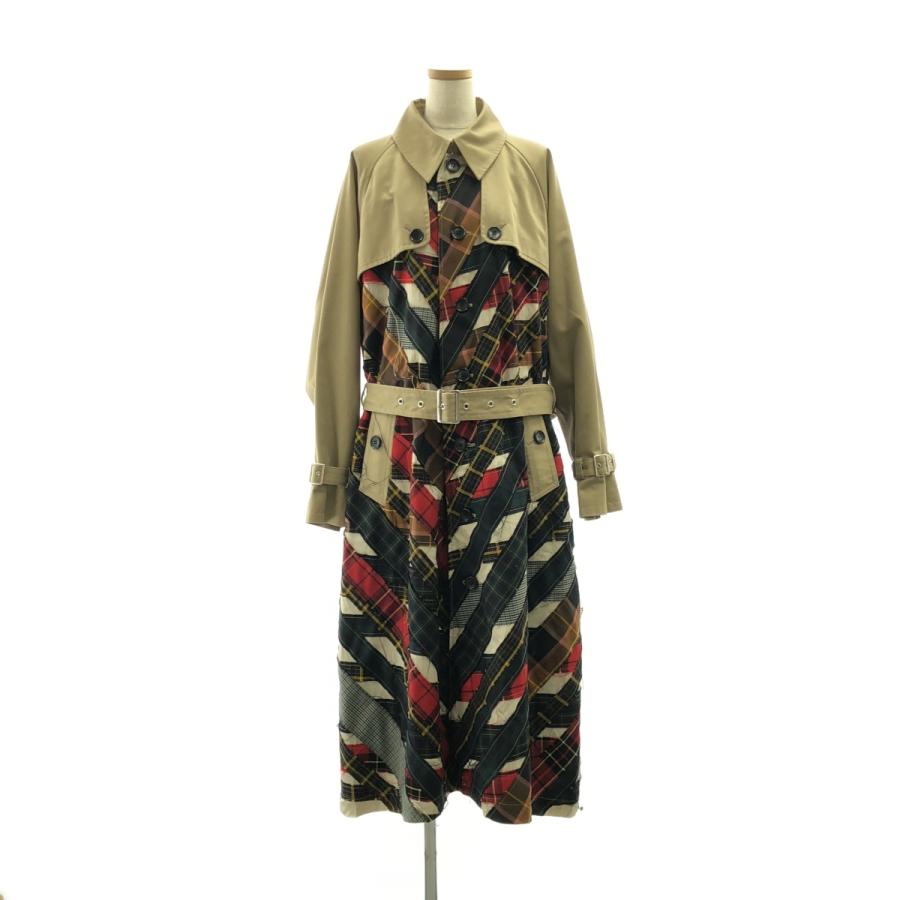 KIDILL トレンチコート キャラクタープリント KIDILL / キディル Crust Trench Coat クラスト オーバーサイズ