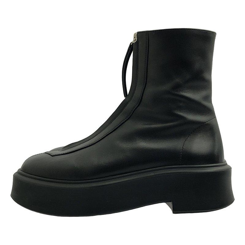 THE ROW ジップブーツ 38 ブラック【美品】 THE ROW / ザロウ | ZIPPED BOOT ブーツ 38 ブラック レディース