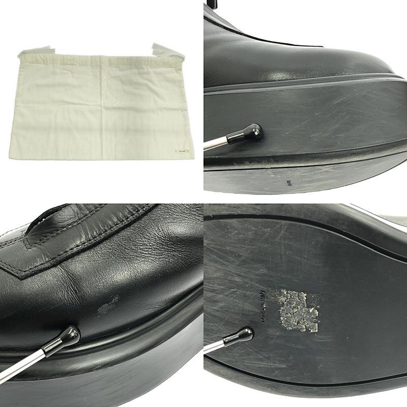 美品 THE ROW 38.5 ジッパーブーツ ブラック Zipped Boot I レザー ブラック – The Row