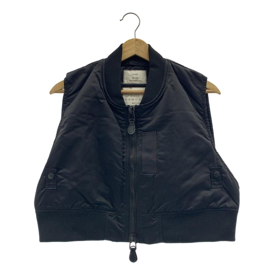 HYKE(ハイク) MA-1 CROPPED ベスト HYKE（ハイク） TYPE MA-1 CROPPED TOP MA-1 クロップドトップス
