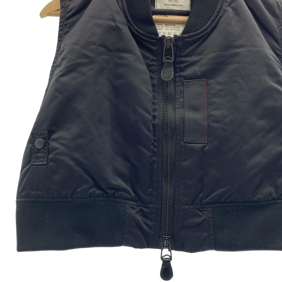 HYKE(ハイク) MA-1 CROPPED ベスト HYKE（ハイク） TYPE MA-1 CROPPED TOP MA-1 クロップドトップス